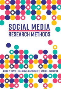 Cover image: Social Media Research Methods 1st edition 9781516581825