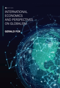 Cover image: International Economics and Perspectives on Globalism 1st edition 9798823303903