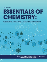 Imagen de portada: Essentials of Chemistry 1st edition 9781793561503