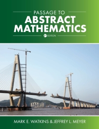 Cover image: Passage to Abstract Mathematics 2nd edition 9781793511966