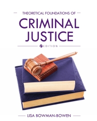 Cover image: Theoretical Foundations of Criminal Justice 1st edition 9781793512956