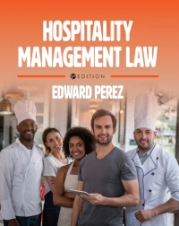 Cover image: Hospitality Management Law 1st edition 9781793515520