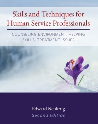 صورة الغلاف: Skills and Techniques for Human Service Professionals 2nd edition 9781793516978