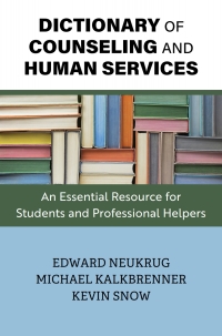 Imagen de portada: Dictionary of Counseling and Human Services 1st edition 9781793517128