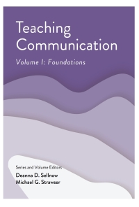 Imagen de portada: Teaching Communication, Volume I 1st edition 9781793523303