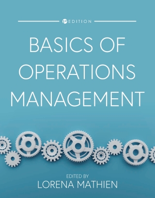Cover image: Basics of Operations Management 1st edition 9781793523433