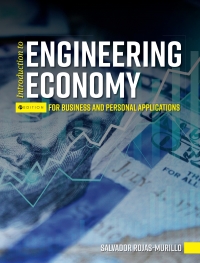 Cover image: Introduction to Engineering Economy for Business and Personal Applications 1st edition 9781793524454