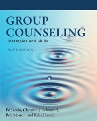 Cover image: Group Counseling: Strategies and Skills 9th edition 9781793537195