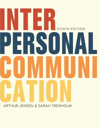 Cover image: Interpersonal Communication 8th edition 9781793542083
