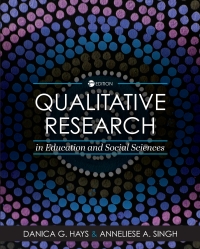 Cover image: Qualitative Research in Education and Social Sciences 2nd edition 9781793545732