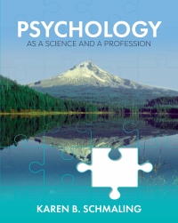 Cover image: Psychology as a Science and a Profession 1st edition 9781793556202