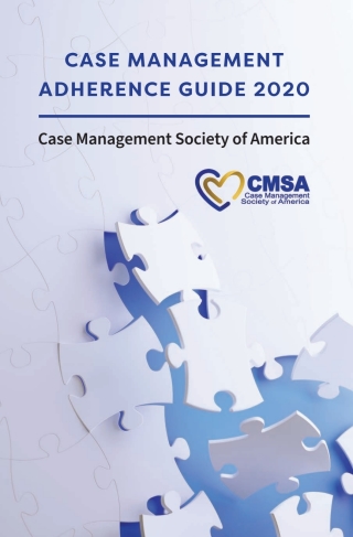 Cover image: Case Management Adherence Guide 2020 1st edition 9781793549945