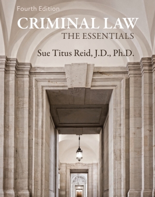 Cover image: Criminal Law: The Essentials 4th edition 9781793552662