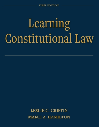 Cover image: Learning Constitutional Law ebook plus Active Learning courseware 1st edition 9798823321488