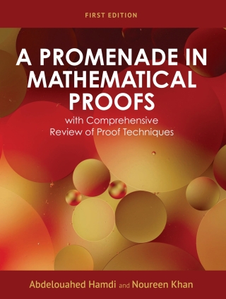 Cover image: A Promenade in Mathematical Proofs with Comprehensive Review of Proof Techniques 1st edition 9781793564283