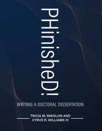 Cover image: PHinisheD! 1st edition 9781793564665