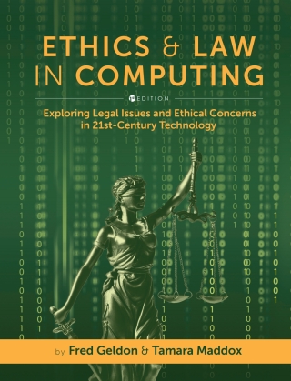 Cover image: Ethics and Law in Computing 1st edition 9781793567734