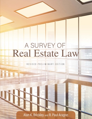 Imagen de portada: A Survey of Real Estate Law 1st edition 9781793575838