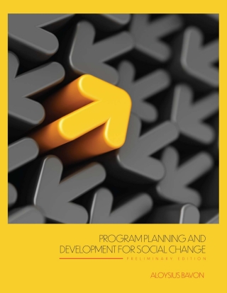 Cover image: Program Planning and Development for Social Change 1st edition 9781793587510