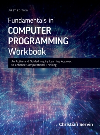 Omslagafbeelding: Fundamentals in Computer Programming Workbook 1st edition 9781793589750