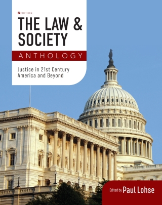 Cover image: The Law and Society Anthology 1st edition 9798823311717