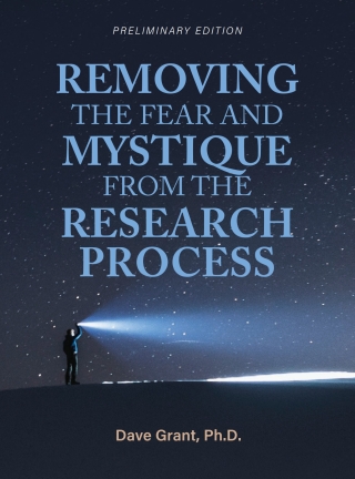 Cover image: Removing the Fear and Mystique from the Research Process 1st edition 9798823326827