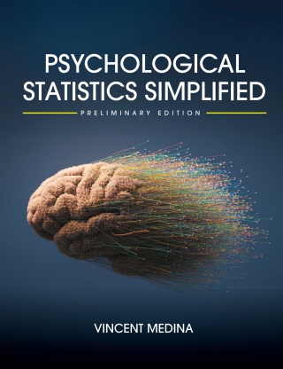 Cover image: Psychological Statistics Simplified 1st edition 9798823357715