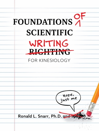 Cover image: Foundations of Scientific Writing for Kinesiology 1st edition 9798823363112