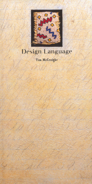 Imagen de portada: Design Language 1st edition 961598468