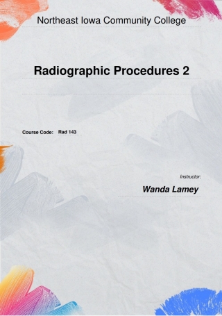 Cover image: Rad 143 1st edition 9660202434648