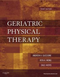 Cover image: Geriatric Physical Therapy 3rd edition 9780323029483