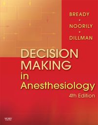 Cover image: Decision Making in Anesthesiology 4th edition 9780323039383