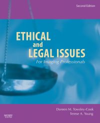 Cover image: Ethical and Legal Issues for Imaging Professionals 2nd edition 9780323045995