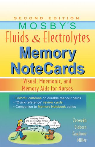Cover image: Mosby's Fluids & Electrolytes Memory NoteCards 2nd edition 9780323067461