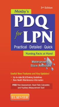 Cover image: Mosby's PDQ for LPN 3rd edition 9780323084475