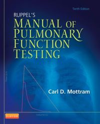 Cover image: Ruppel's Manual of Pulmonary Function Testing 10th edition 9780323085052