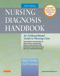 Cover image: Nursing Diagnosis Handbook: An Evidence-Based Guide to Planning Care 10th edition 9780323085496