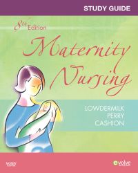 Cover image: Study Guide for Maternity Nursing, Revised Reprint 8th edition 9780323085717