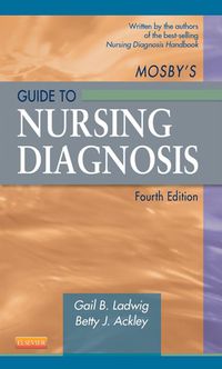 Cover image: Mosby's Guide to Nursing Diagnosis 4th edition 9780323089203