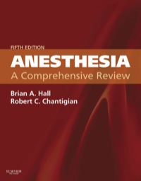 Cover image: Anesthesia: A Comprehensive Review 5th edition 9780323286626