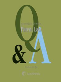 Cover image: Questions & Answers: Patent Law 9780820570747
