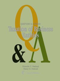 Cover image: Questions & Answers: Taxation of Business Entities 9781422480342