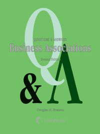 Cover image: Questions & Answers: Business Associations 2nd edition 9781422490853