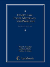 Cover image: Family Law: Cases, Materials and Problems 3rd edition 9781422429655