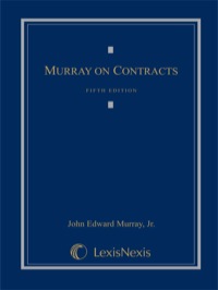 Cover image: Murray on Contracts 5th edition 9781422481554