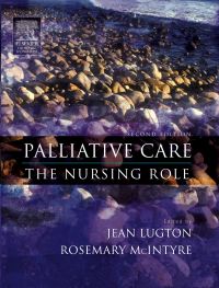 Cover image: Palliative Care: The Nursing Role 2nd edition 9780443074585