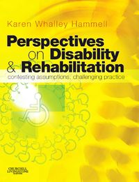 Cover image: Perspectives on Disability and Rehabilitation 1st edition 9780443100598