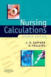 Cover image: Nursing Calculations 7th edition 9780443102882