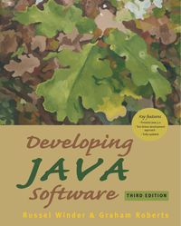 Cover image: Developing Java Software 3rd edition 9780470090251