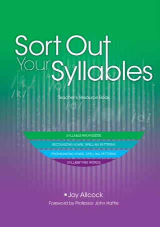 Titelbild: Sort Out Your Syllables (US edition) 1st edition 9780473623227